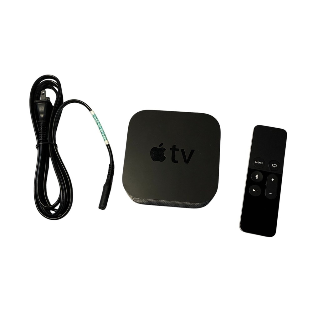 Apple Black Apple TV HD 4th Generation A1625 Streaming Media Player OS